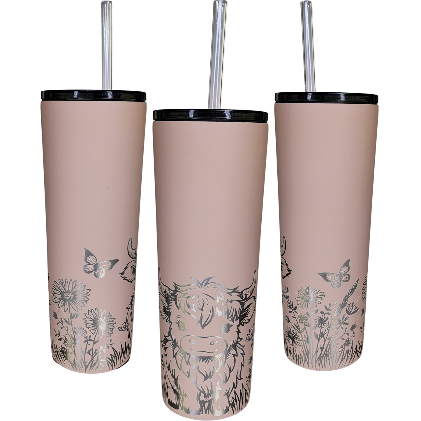 30oz Tall Tumbler - Highland Cow