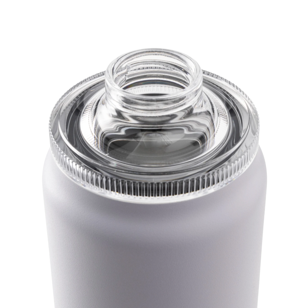 32oz Water Bottle - Gray Blue