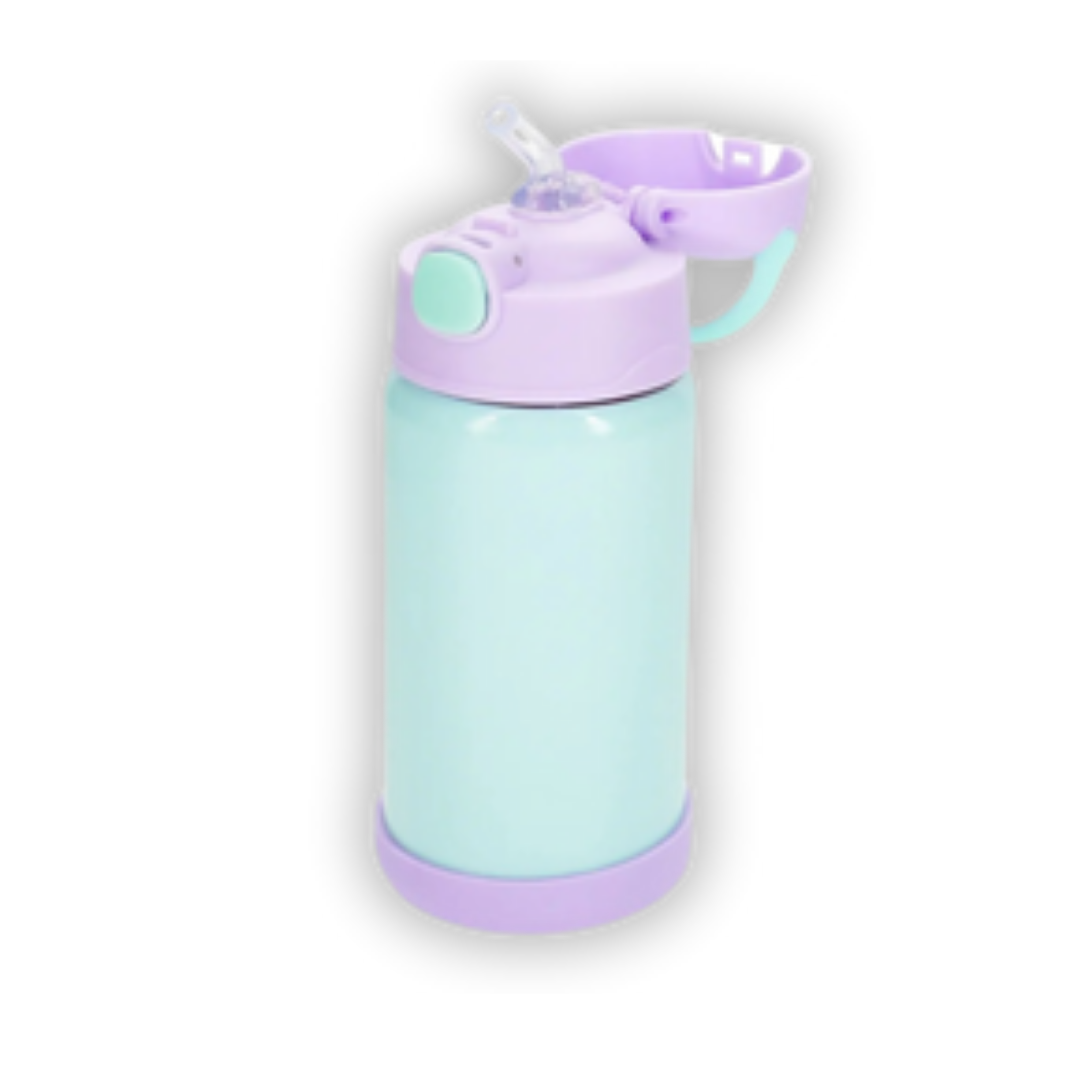 16oz Kids Sipper Bottle - Purple/Teal