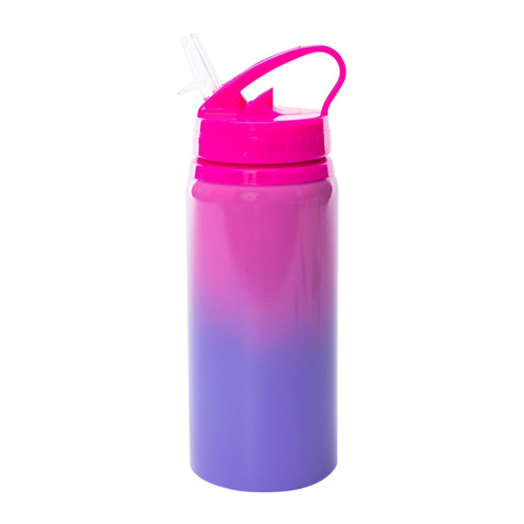 20oz Kids Sipper Bottle - Pink/Purple Ombre