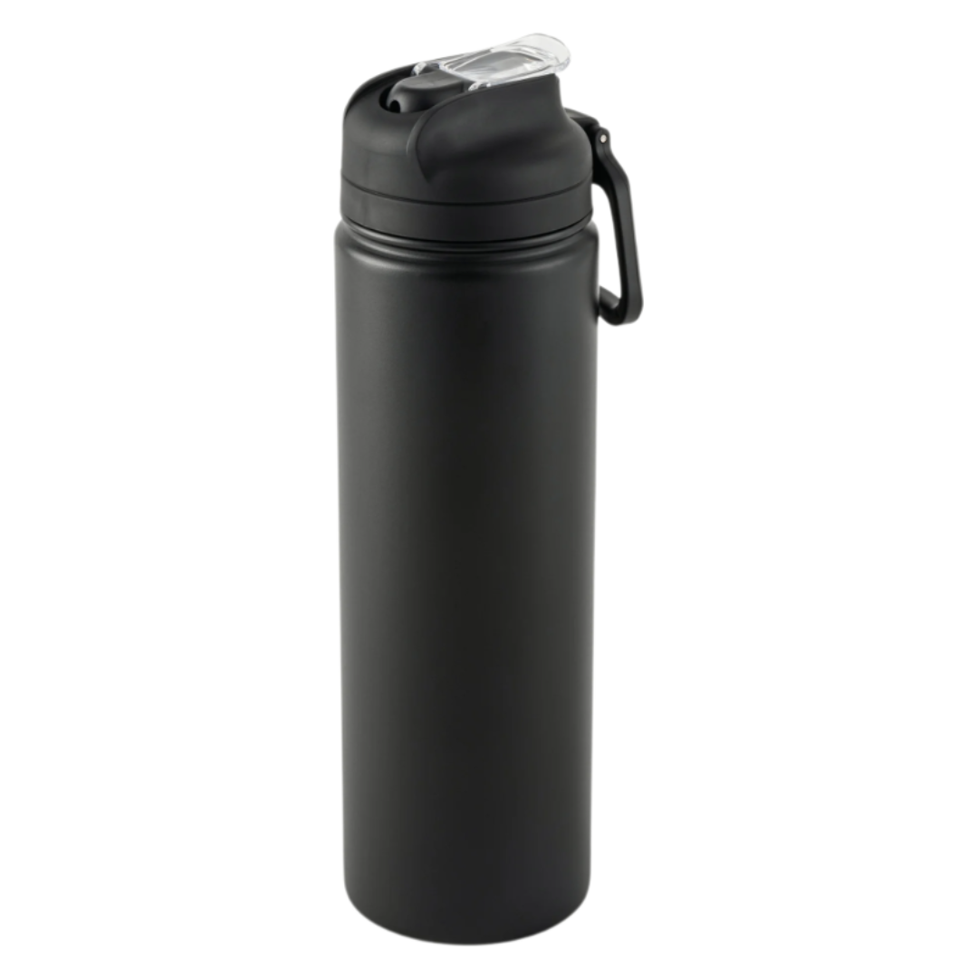 24oz Stainless Steel Sip Bottle - Black