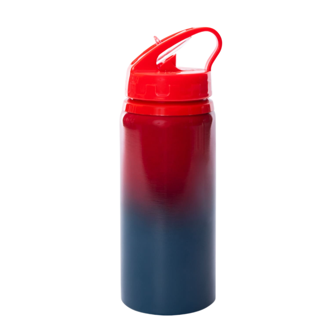 20oz Kids Sipper Bottle - Red/Blue Ombre