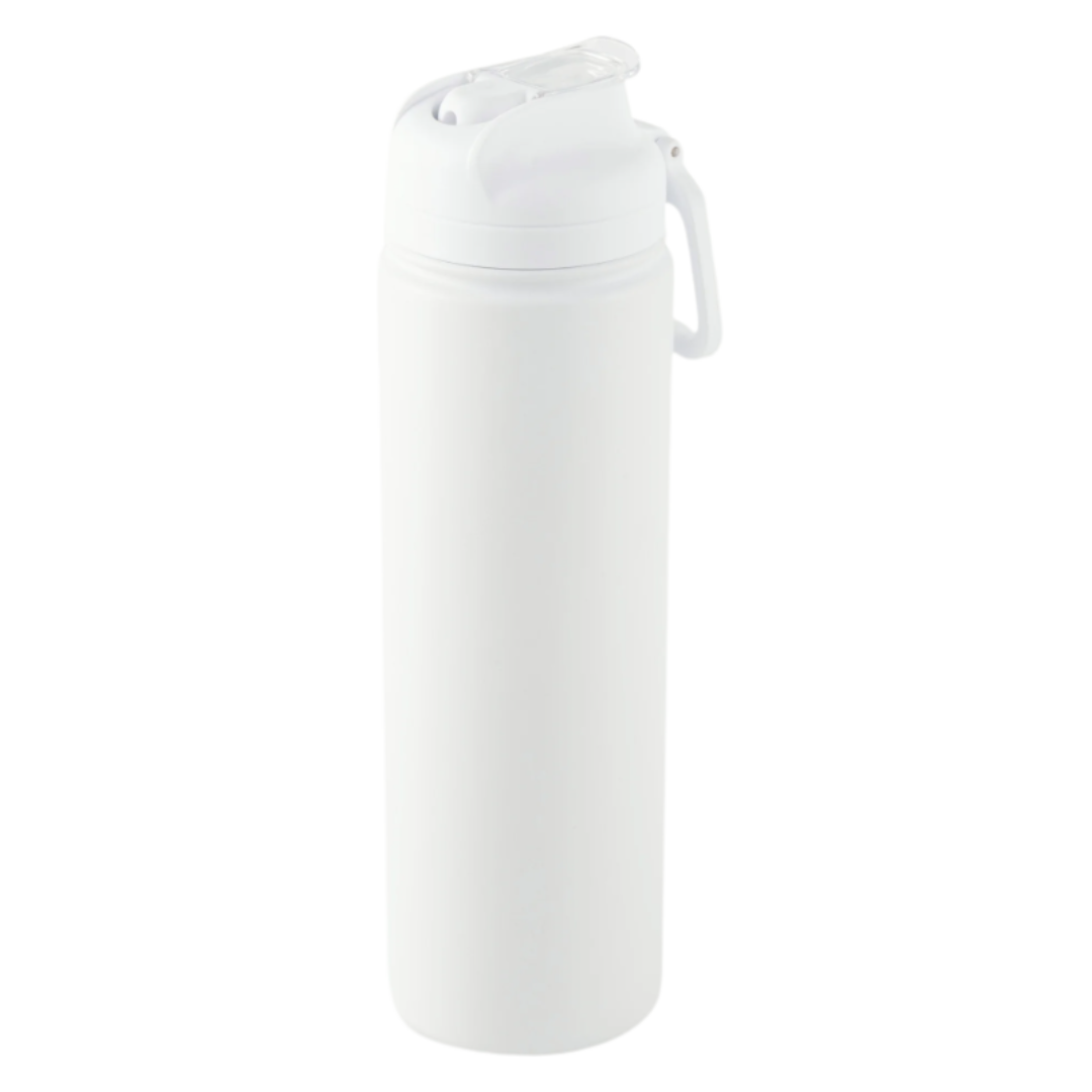 24oz Stainless Steel Sip Bottle - White