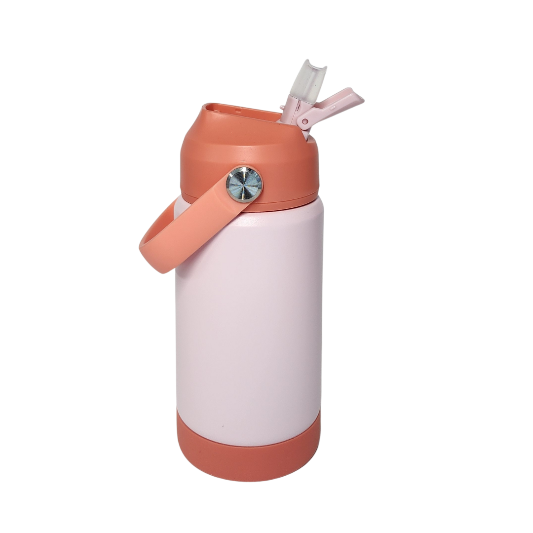 12oz Kids Two Toned Water Bottle - Pink