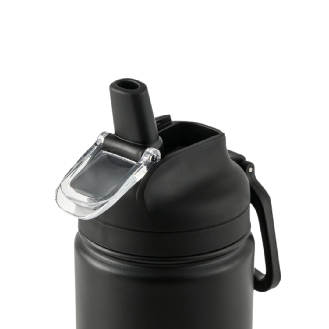 24oz Stainless Steel Sip Bottle - Black