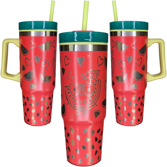 30oz Hydraquench Tumbler - Ms. Watermelon