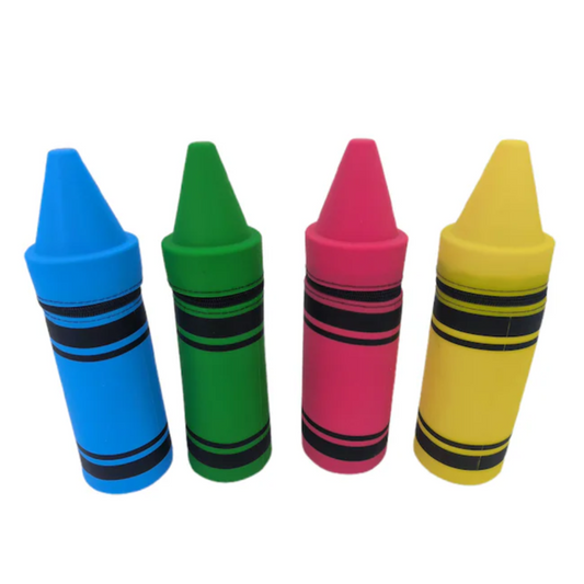 Personalized - Crayon Shaped - Pencil Pouch