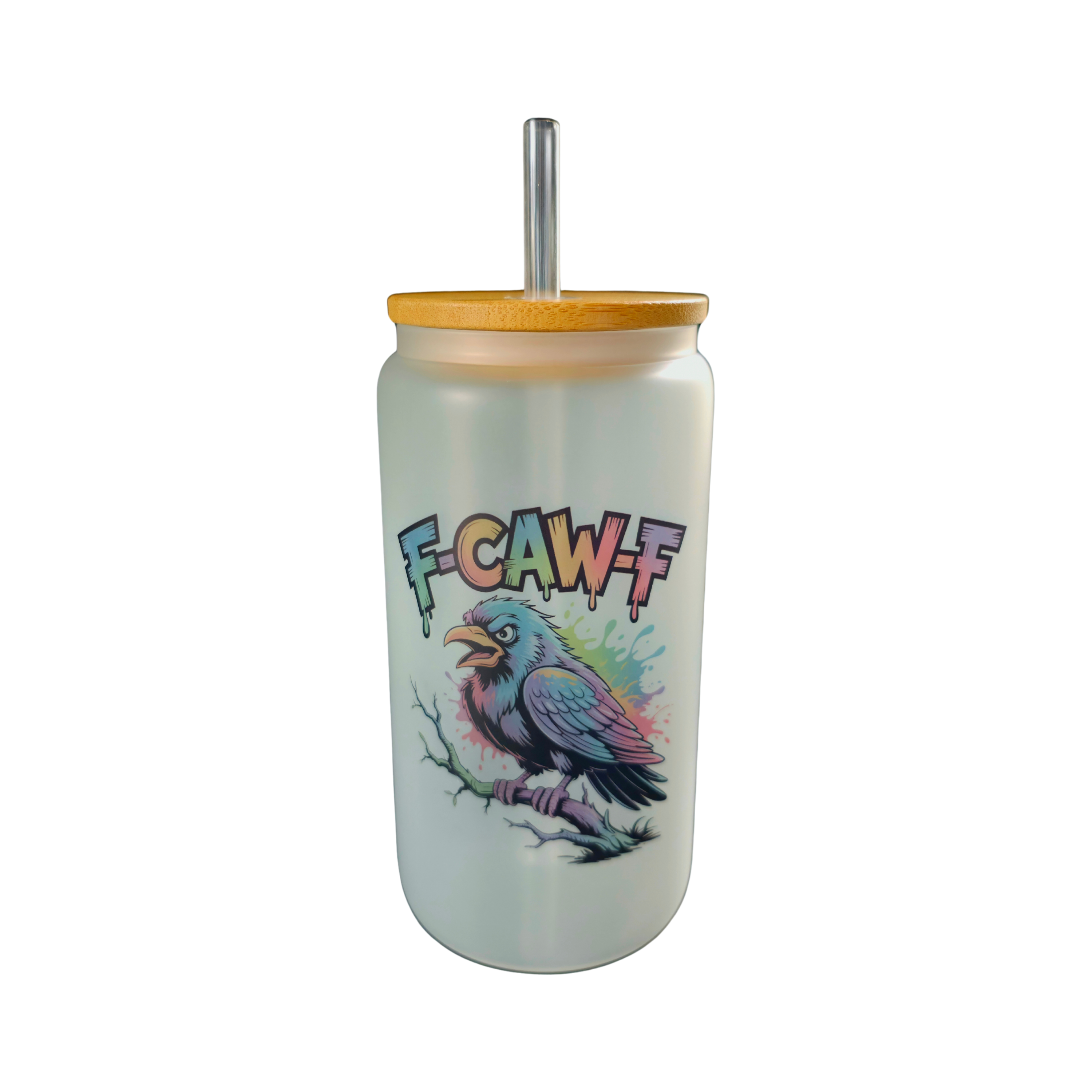 F-CAW-F - 16oz Glass Can Tumbler