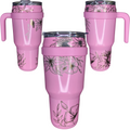 40oz Tumbler - Pretty in Pink