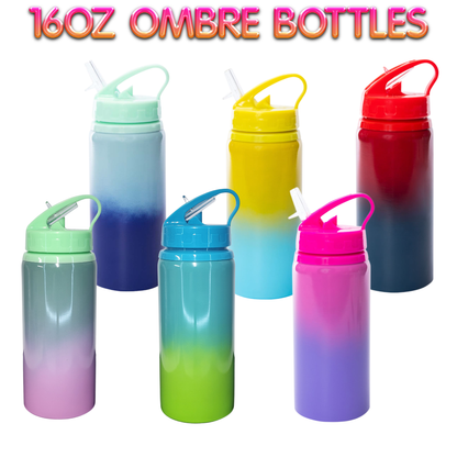 16oz Ombre Water Bottle