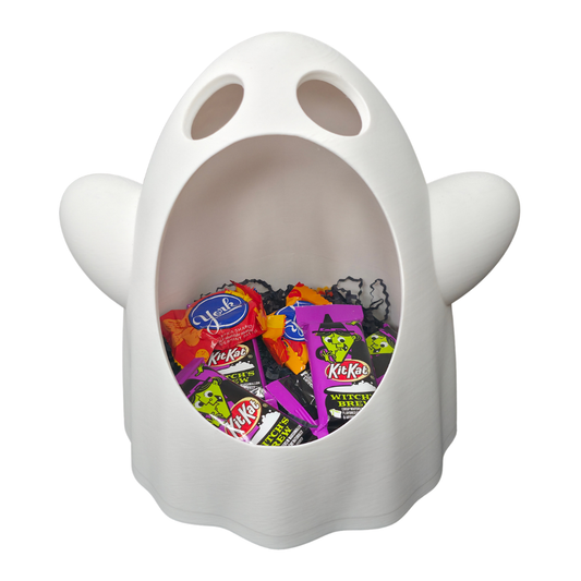 Ghost Candy Dish-White