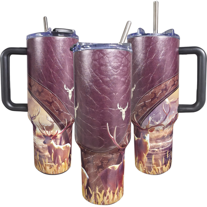 40oz zTumbler *CLEARANCE* - Printed Deer2