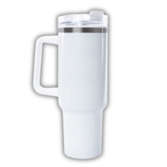 40oz HQ Tumbler - White