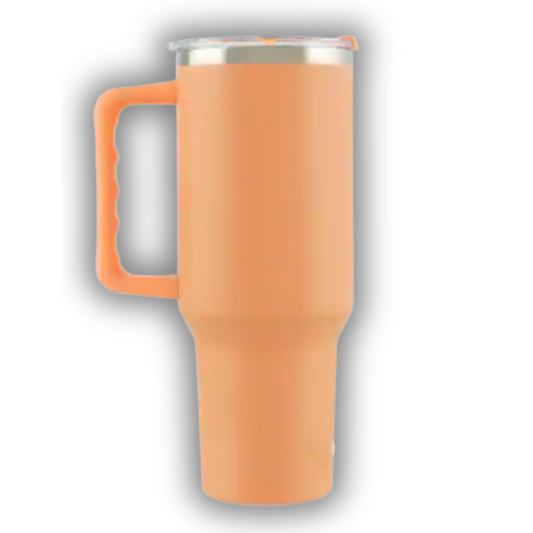 40oz Tumbler - Peach