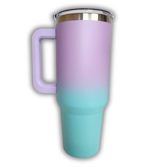 40oz Tumbler - Purple/Blue Ombre