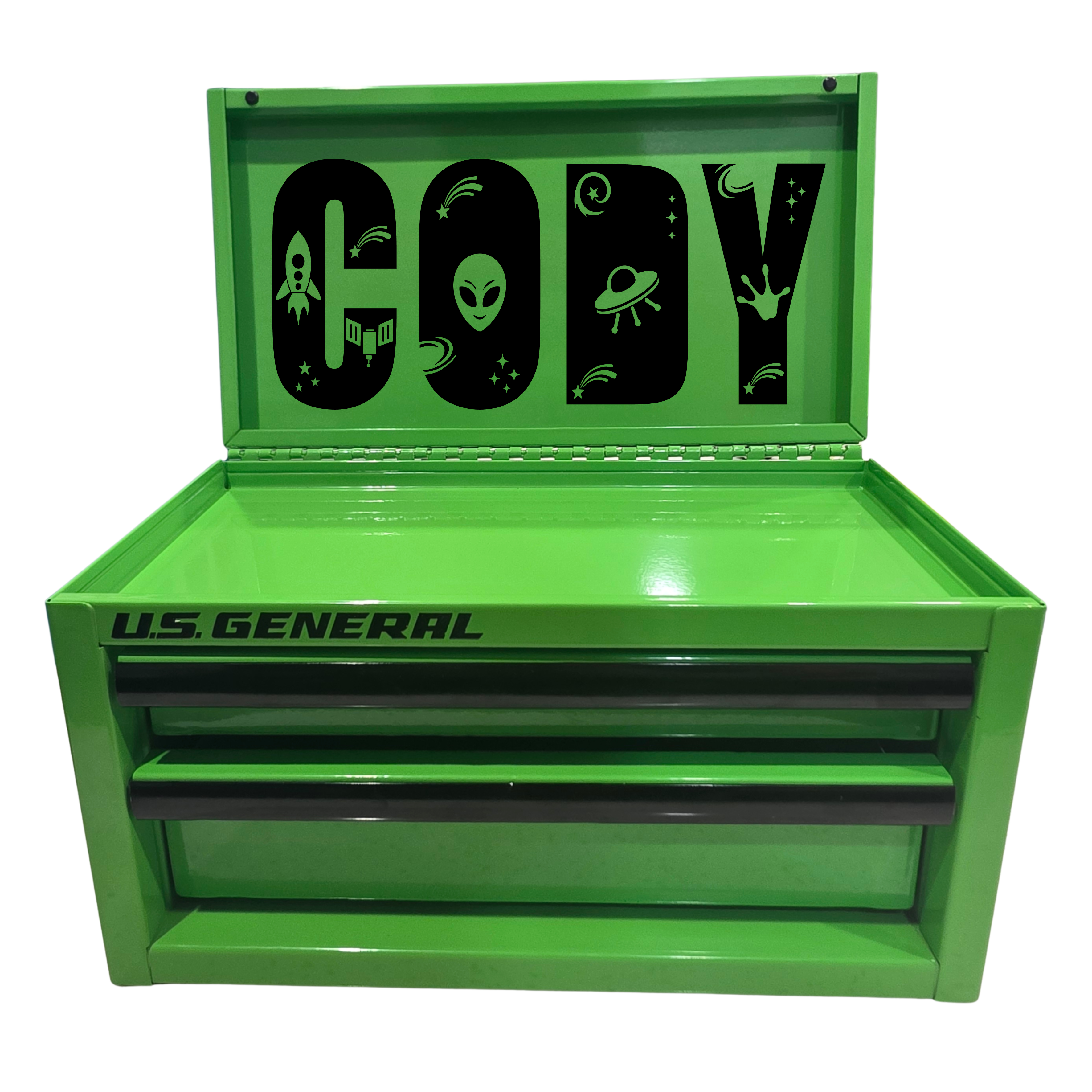 Alien Road Trip Mini Tool Box for Cody