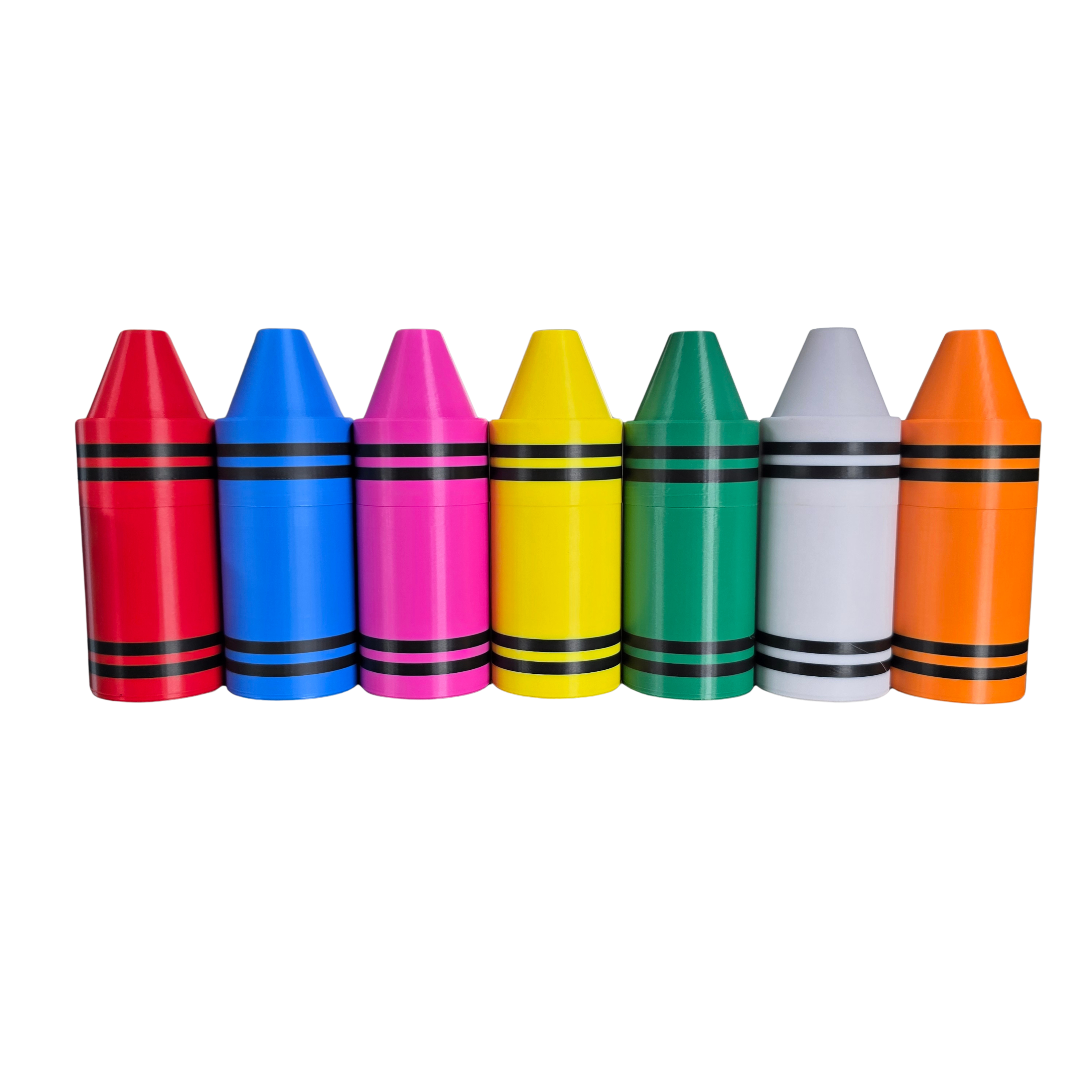 3D Printed Crayon Container