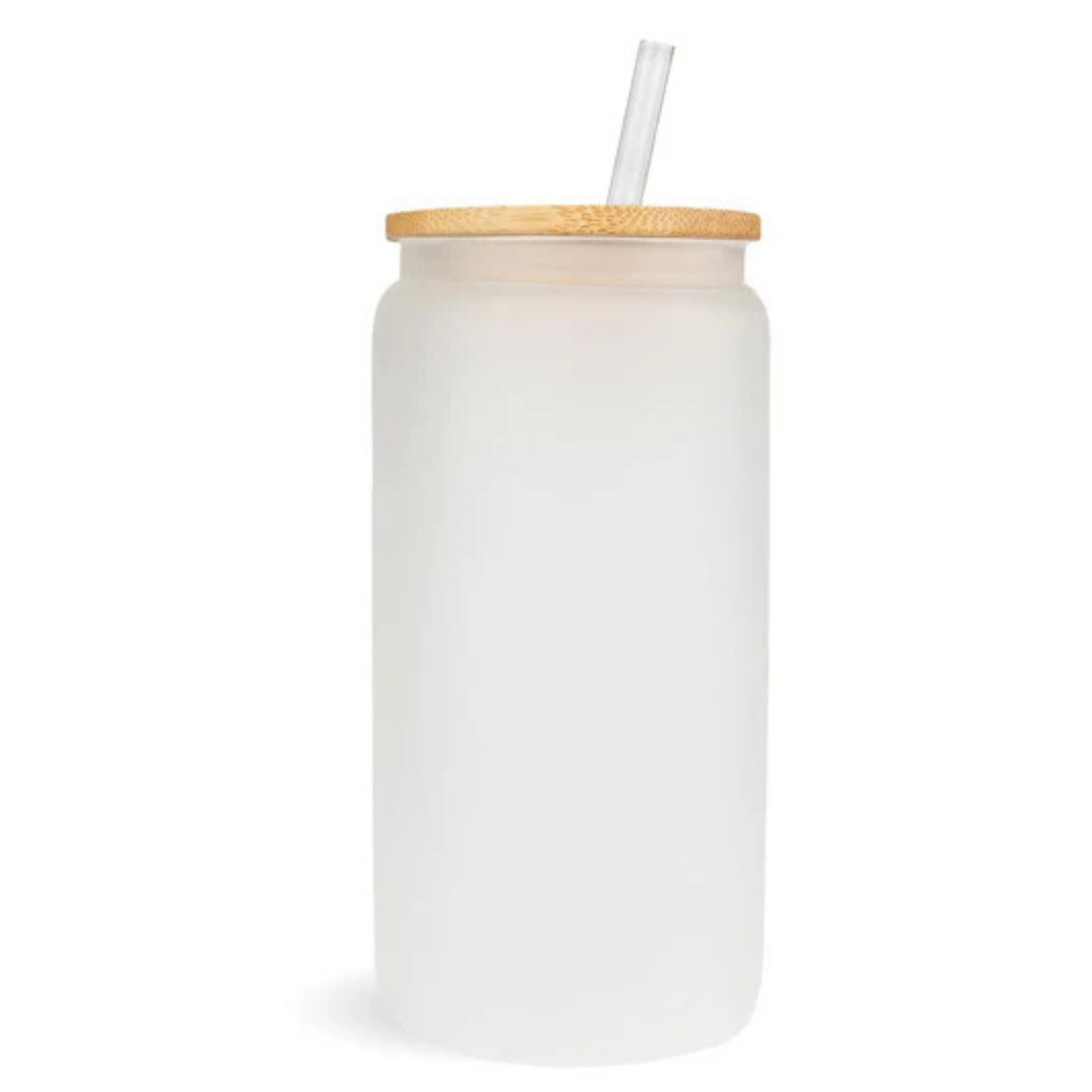 16oz Glass Can Tumbler - Blank