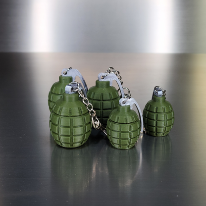 Grenade Keychain - Stash Container