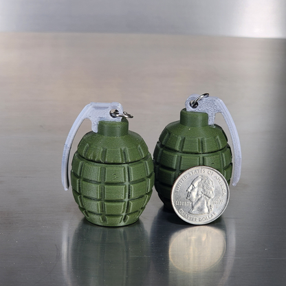 Grenade Keychain - Stash Container