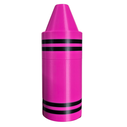 3D Printed Crayon Container