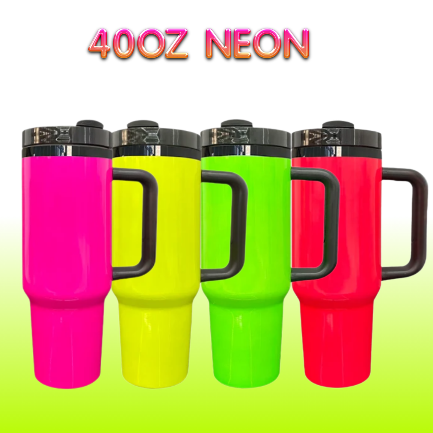 40oz Neon Tumblers