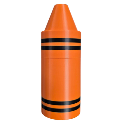3D Printed Crayon Container