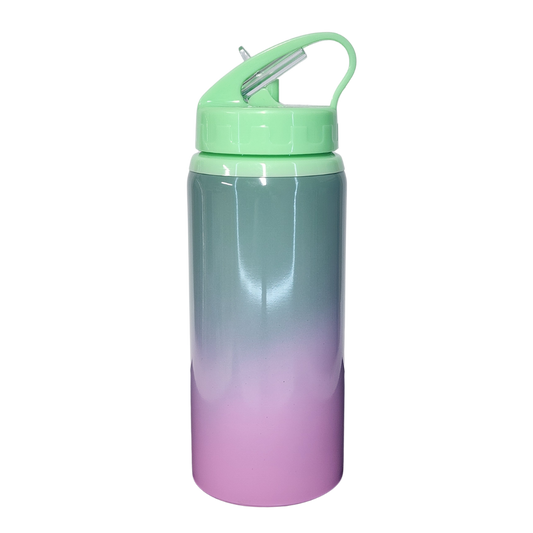 20oz Kids Sipper Bottle - Green/Pink