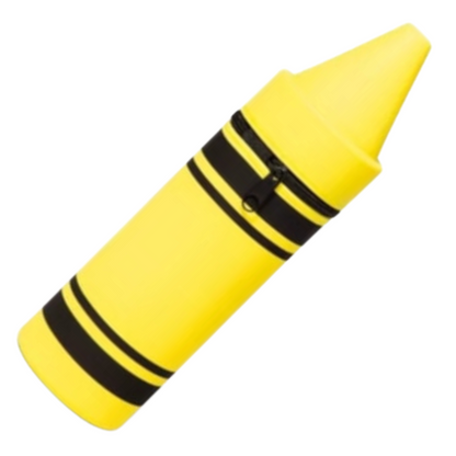 Personalized - Crayon Shaped - Pencil Pouch