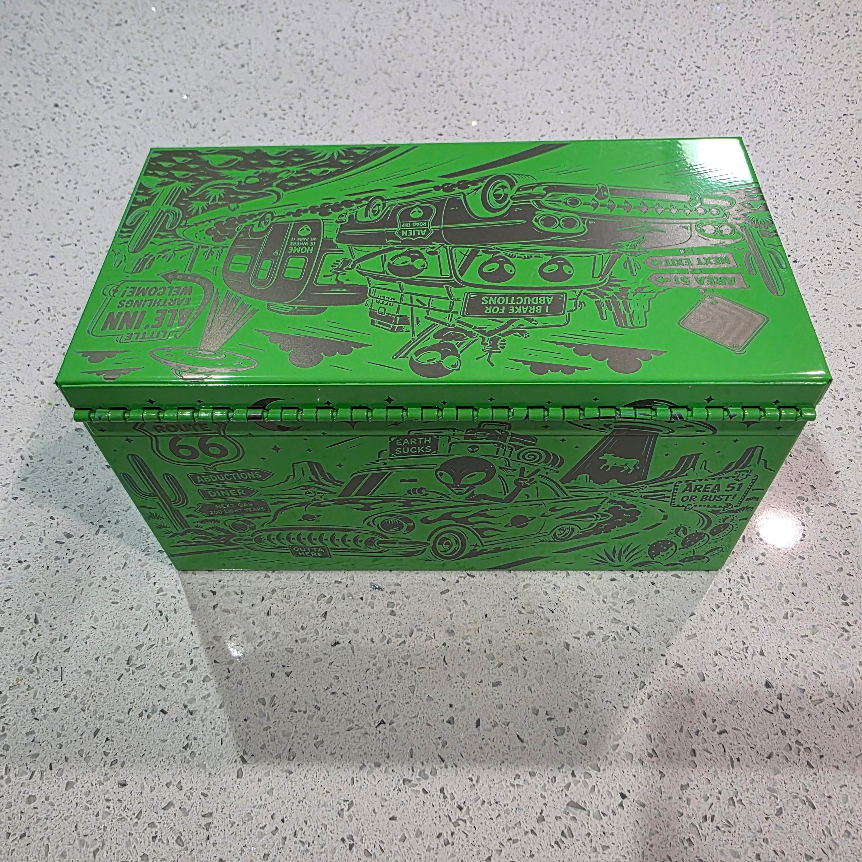PreMade Mini Toolbox - Alien Road Trip