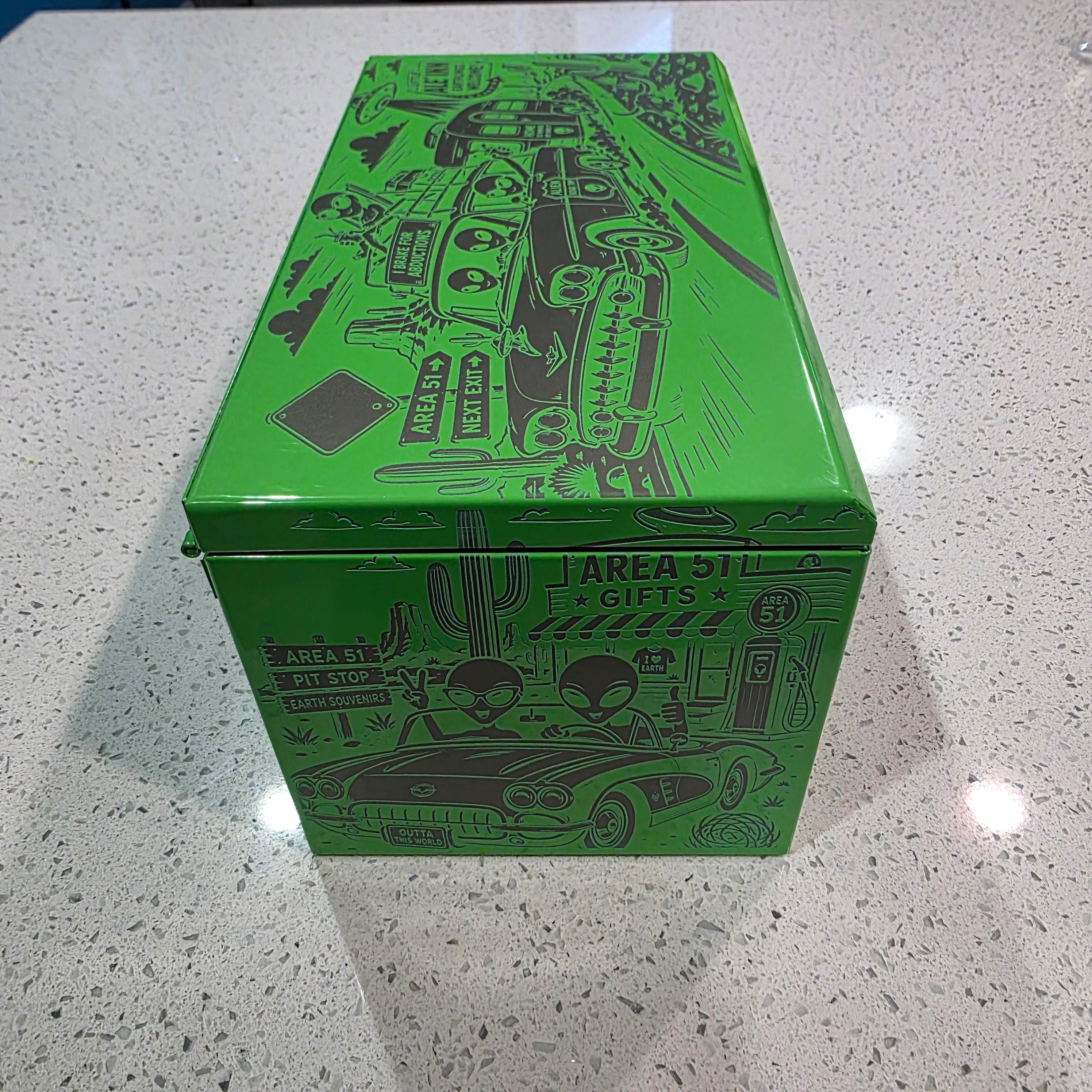 PreMade Mini Toolbox - Alien Road Trip