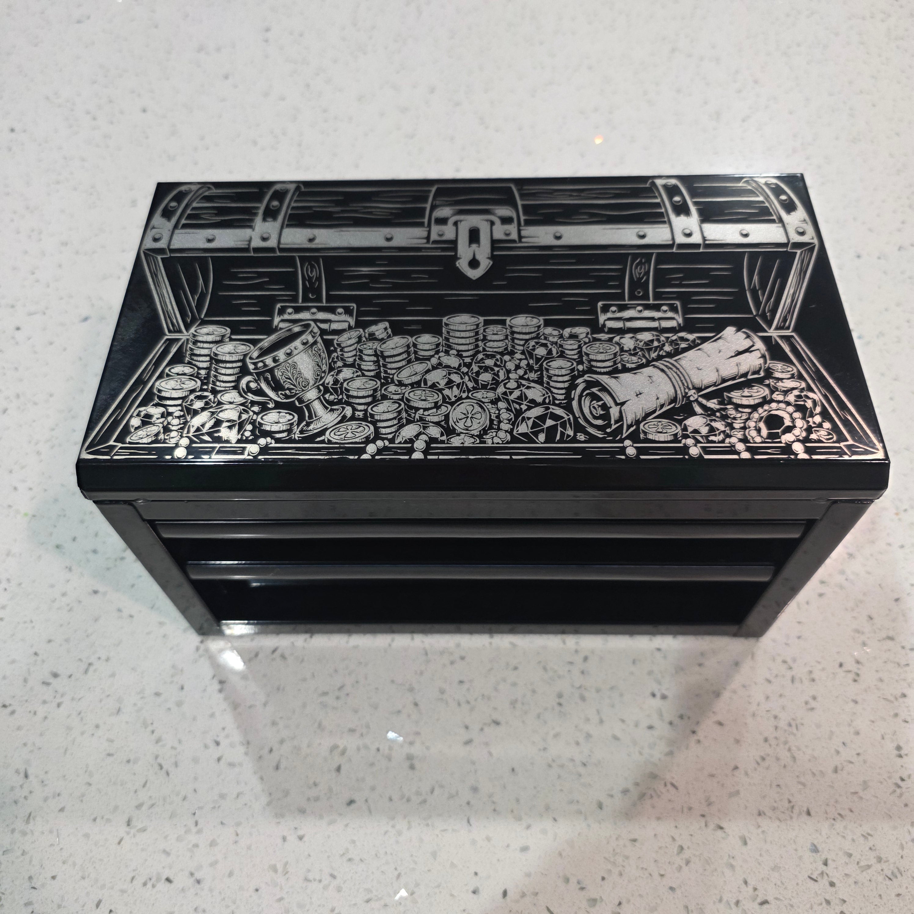 PreMade Mini Toolbox - Treasure Chest