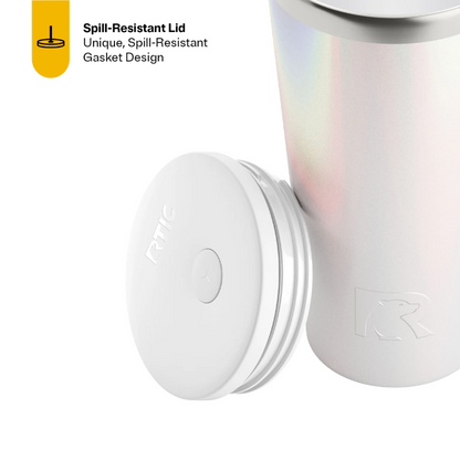 20oz Tumbler - RTIC Ceramic Lined - White