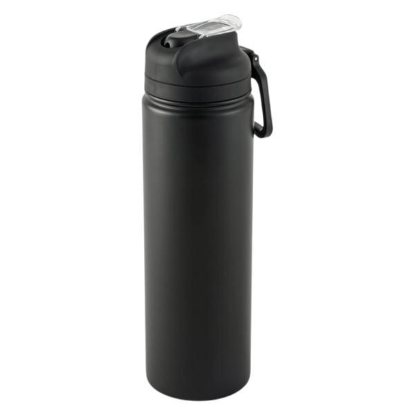 24oz Stainless Steel Sip Bottle - Black