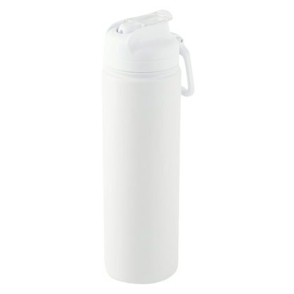 24oz Stainless Steel Sip Bottle - White
