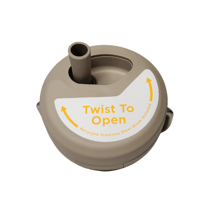 20oz Water Bottle with Twist Cap- Tiger Lily