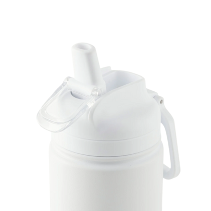 24oz Stainless Steel Sip Bottle - White