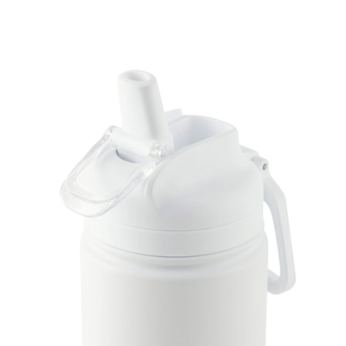 24oz Stainless Steel Sip Bottle - White