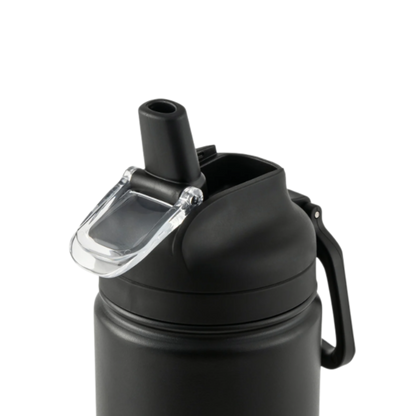 24oz Stainless Steel Sip Bottle - Black